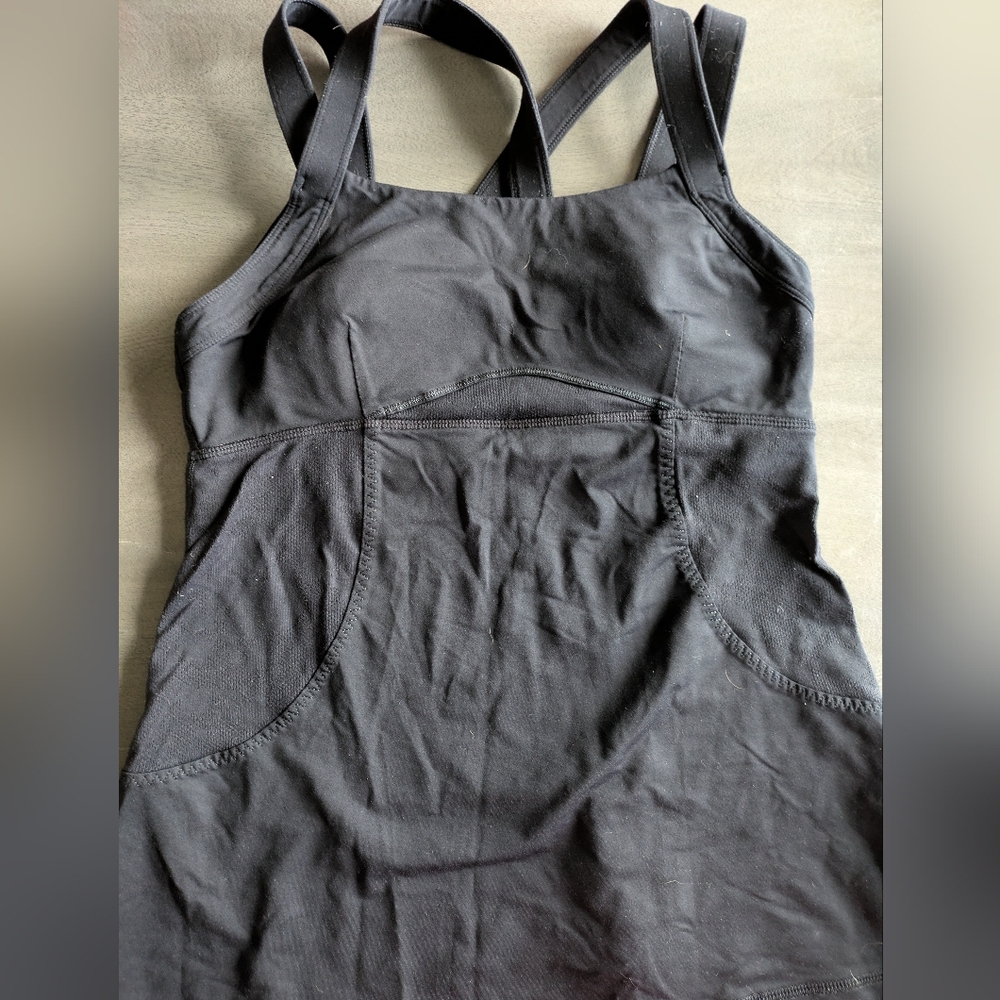 lululemon athletica Black Tank Top